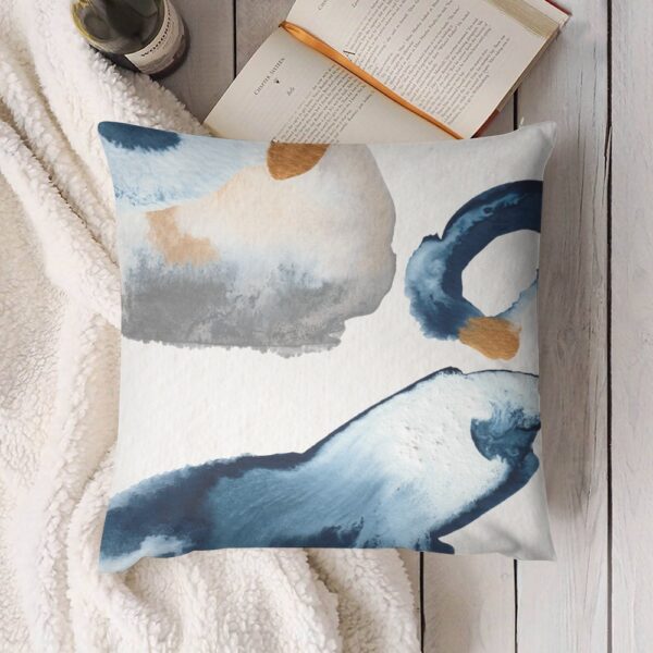 Plush Watercolor Pillowcase