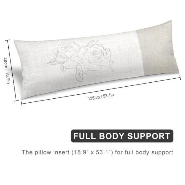 Extra long pillow case