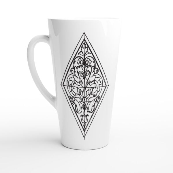 Ornate Lozenge coffee Mugs