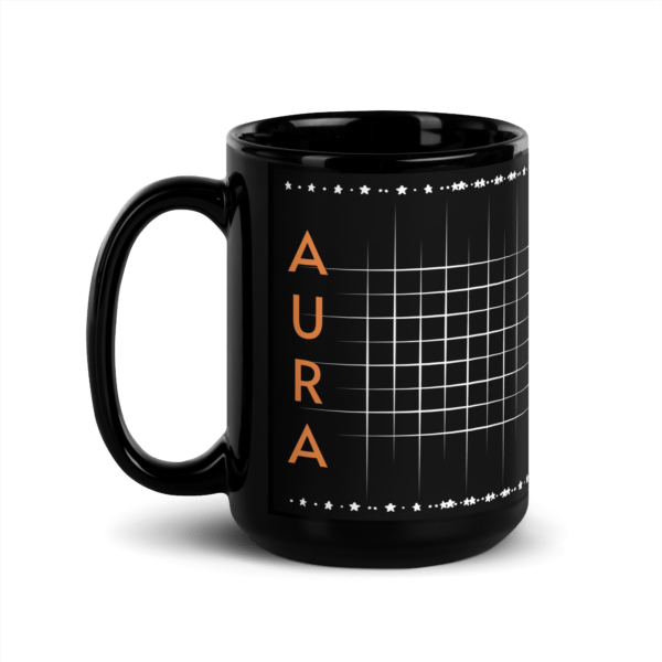 Aura Black Coffee Mugs