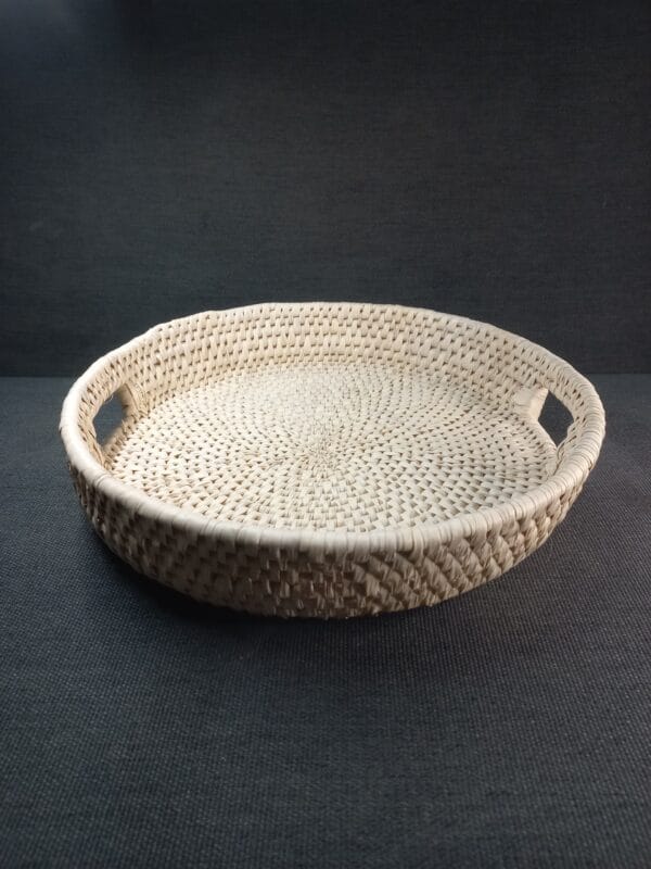 Handcrafted Woven Decor Tray