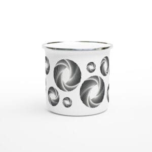 Swirl Harmony Enamel Mug