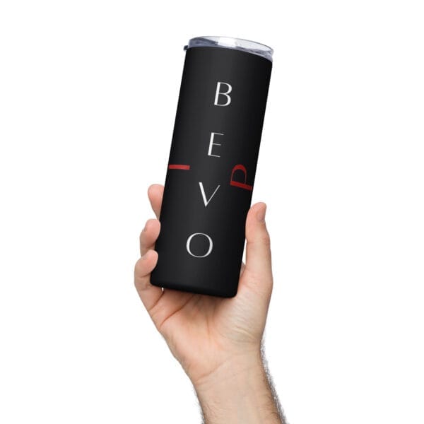 Luxury Tumbler BEVO Stainless Steel with Red SIPR - Image 11