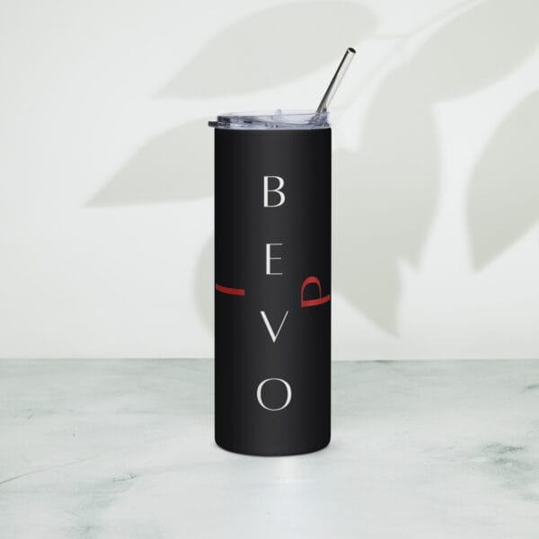 Luxury Tumbler BEVO Stainless Steel with Red SIPR - Image 10