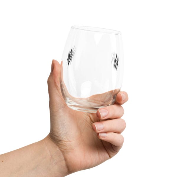 Stemless Wine Glass 15oz  Elegant Wedding Party Favors - Image 9