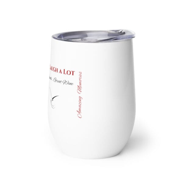 DoubleWall Insulated Wine Tumbler Curved Double Wall - Image 9