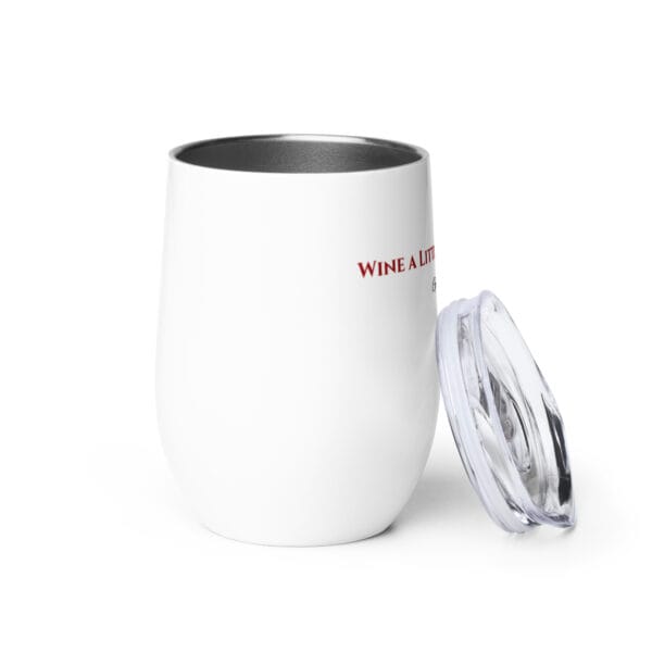 DoubleWall Insulated Wine Tumbler Curved Double Wall - Image 4