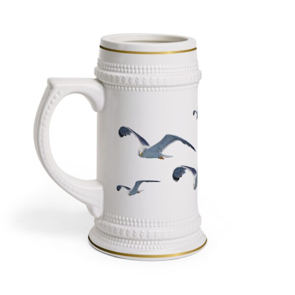 Seagull Flight Stein Mug Perfect for Beach Lovers - Image 2