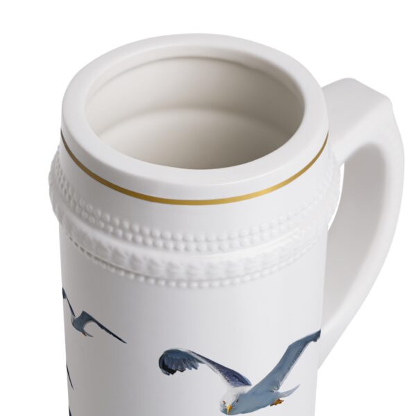 Seagull Flight Stein Mug Perfect for Beach Lovers - Image 4