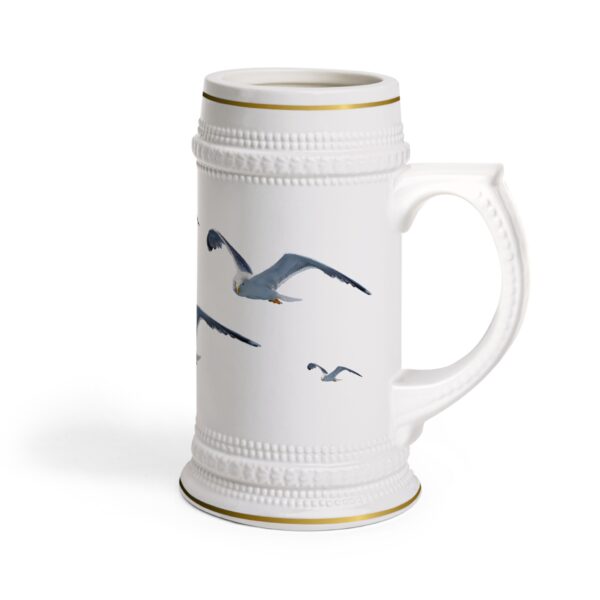 Seagull Flight Stein Mug Perfect for Beach Lovers - Image 3