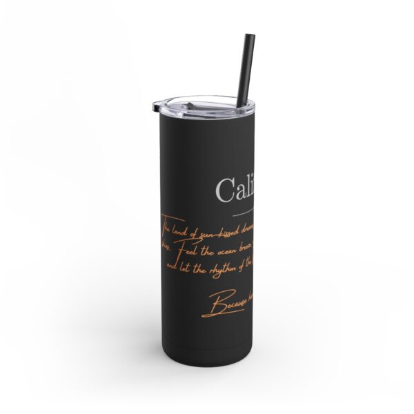 California Dreaming Matte Tumbler – 20oz Travel Mug - Image 3