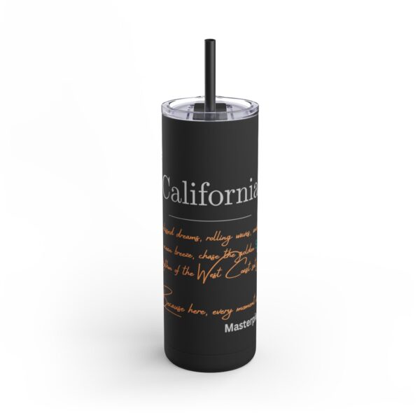 California Dreaming Matte Tumbler USA HadiArts