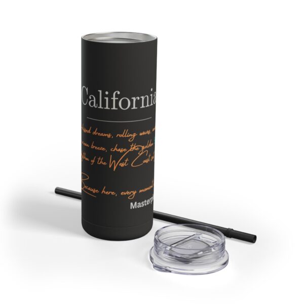 California Dreaming Matte Tumbler USA HadiArts