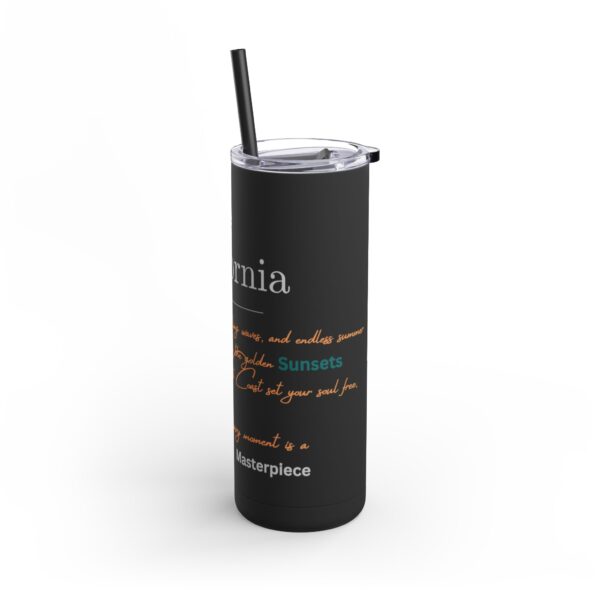 California Dreaming Matte Tumbler USA HadiArts