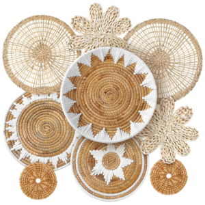 Boho Basket Wall Decor HadiArts USA